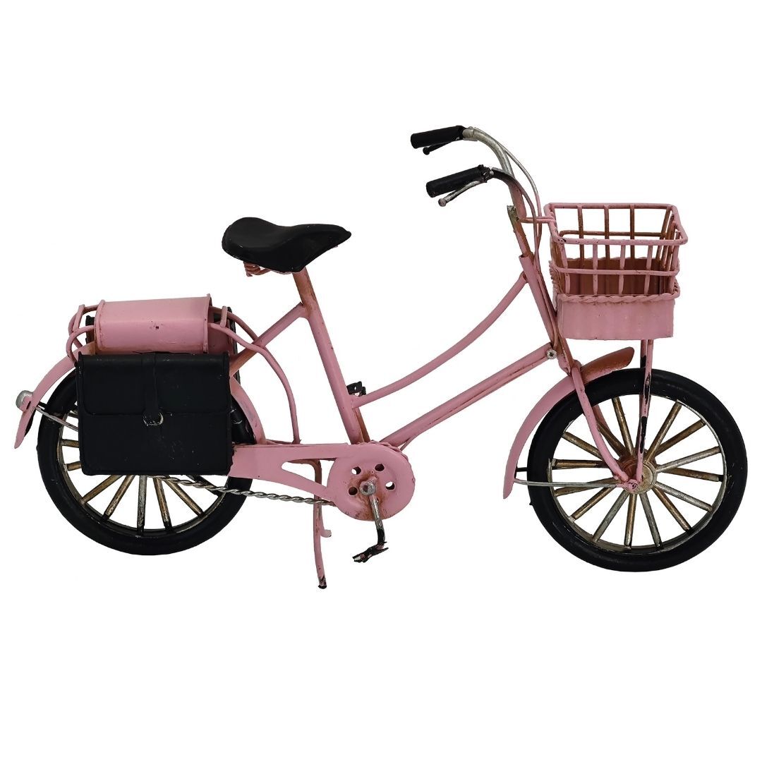 Retro Metal Bisiklet 19x30cm