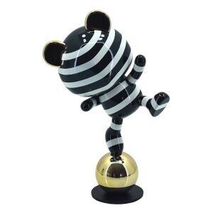 Çizgili Ayıcık Obje 23x36cm