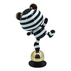 Çizgili Ayıcık Obje 30x45cm