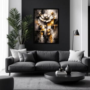 UV Çiçekli Tablo 75x105cm