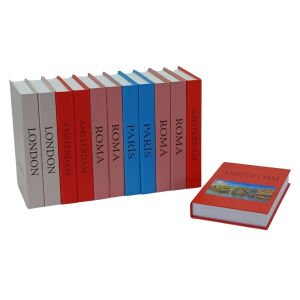 12 li Set Küçük Kitap Kutu 13x21cm