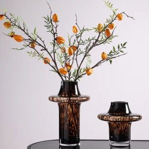 2li Set Leopar Cam Vazo 20x29cm