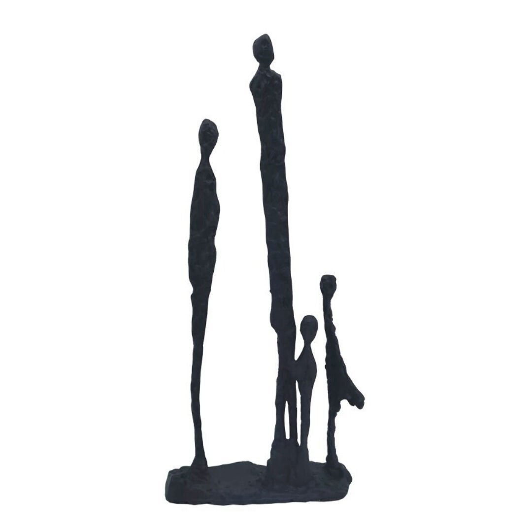 Metal Adamlar Dörtlü 23x54cm