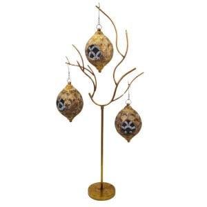 Telkari 3lü Ayaklı Mumluk 57x133cm