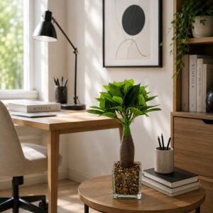 Cam Saksılı Bitki 25x40cm