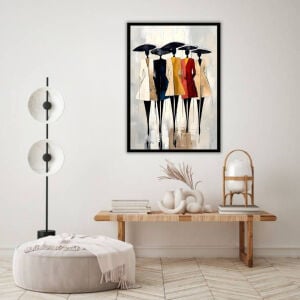 UV Soyut Kadınlar Tablo 75x105cm