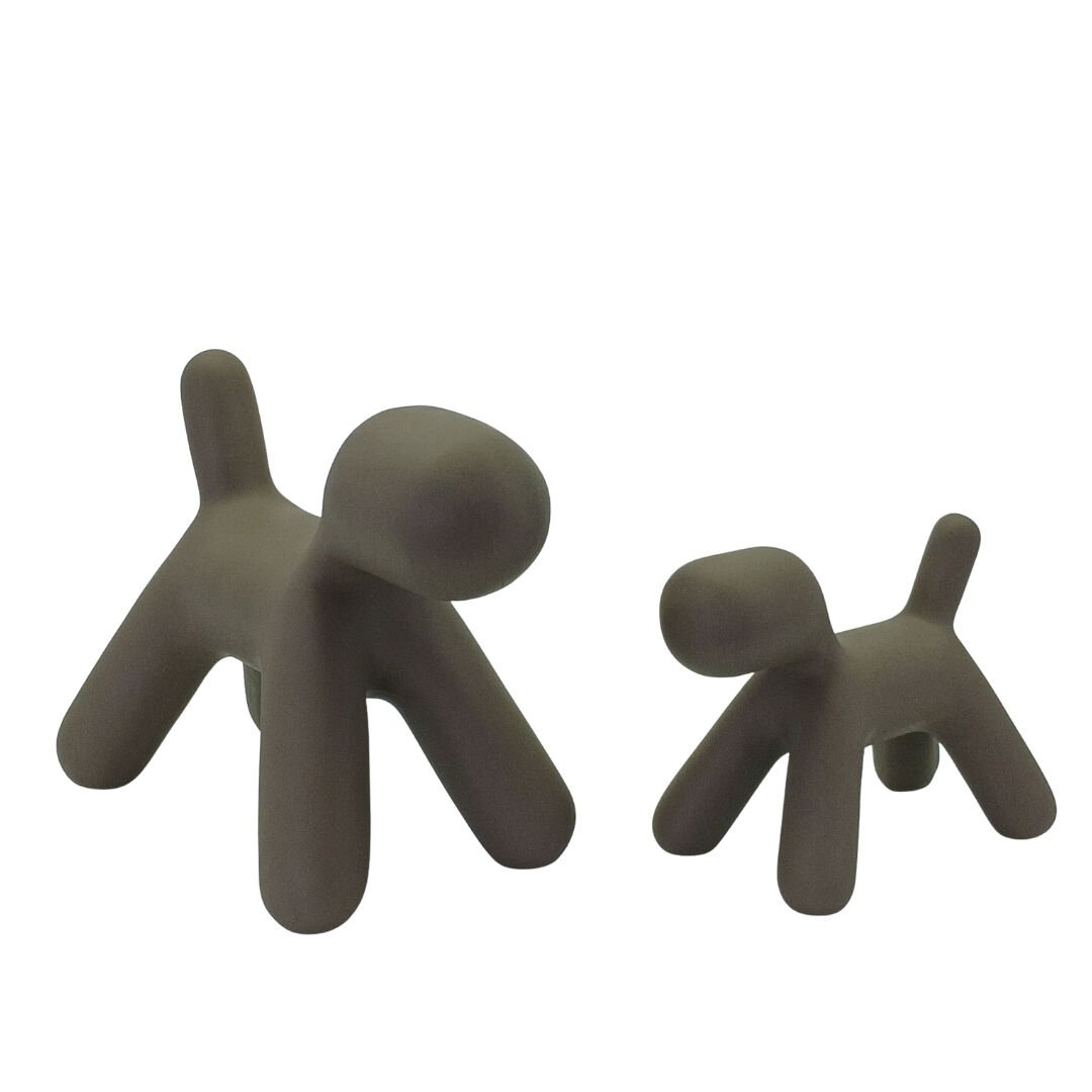 2li Set Soyut Köpek 22x25cm