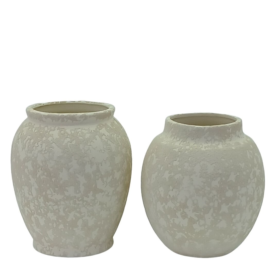 2li Set Seramik Vazo 18x23cm