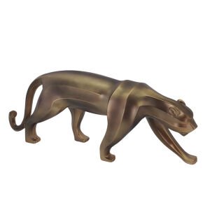 Panter Obje Bronz 15x40cm