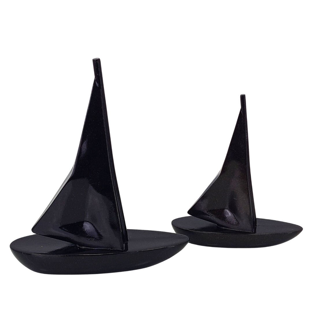 2li Set Yelkenli Obje 19x22cm