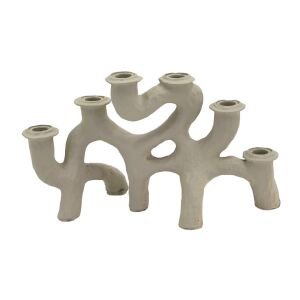 Altılı Dal Mumluk 20x34cm Ladin