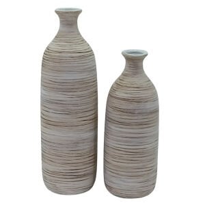 2li Set Seramik Vazo 10x33cm