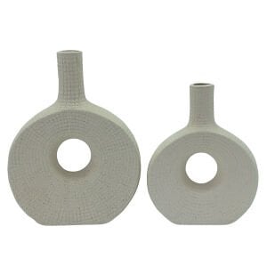 2li Set Seramik Vazo 20x26cm