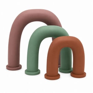 3lü Set Renkli Kemer 24x26cm