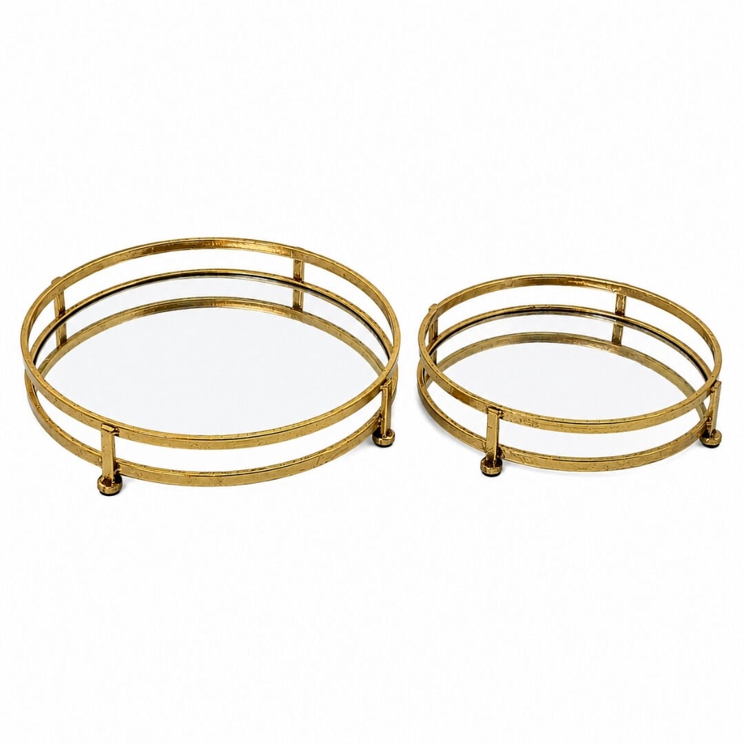 2li Set Dekoratif Tepsi 38cm