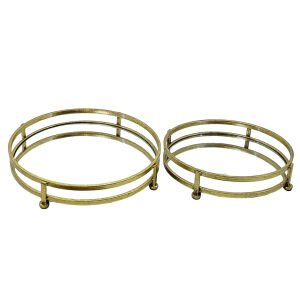 2li Set Dekoratif Tepsi 38cm