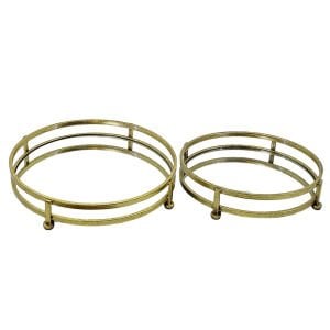 2li Set Dekoratif Tepsi 38cm