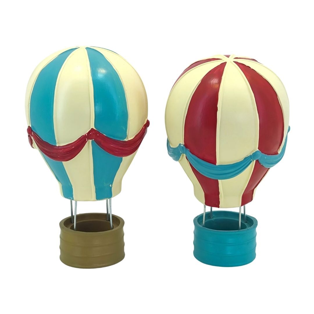 Hava Balonu Obje 13x22cm