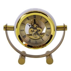 Metal Masa Saati 15x17cm