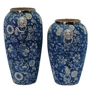 2li Set Seramik Vazo 17x34cm