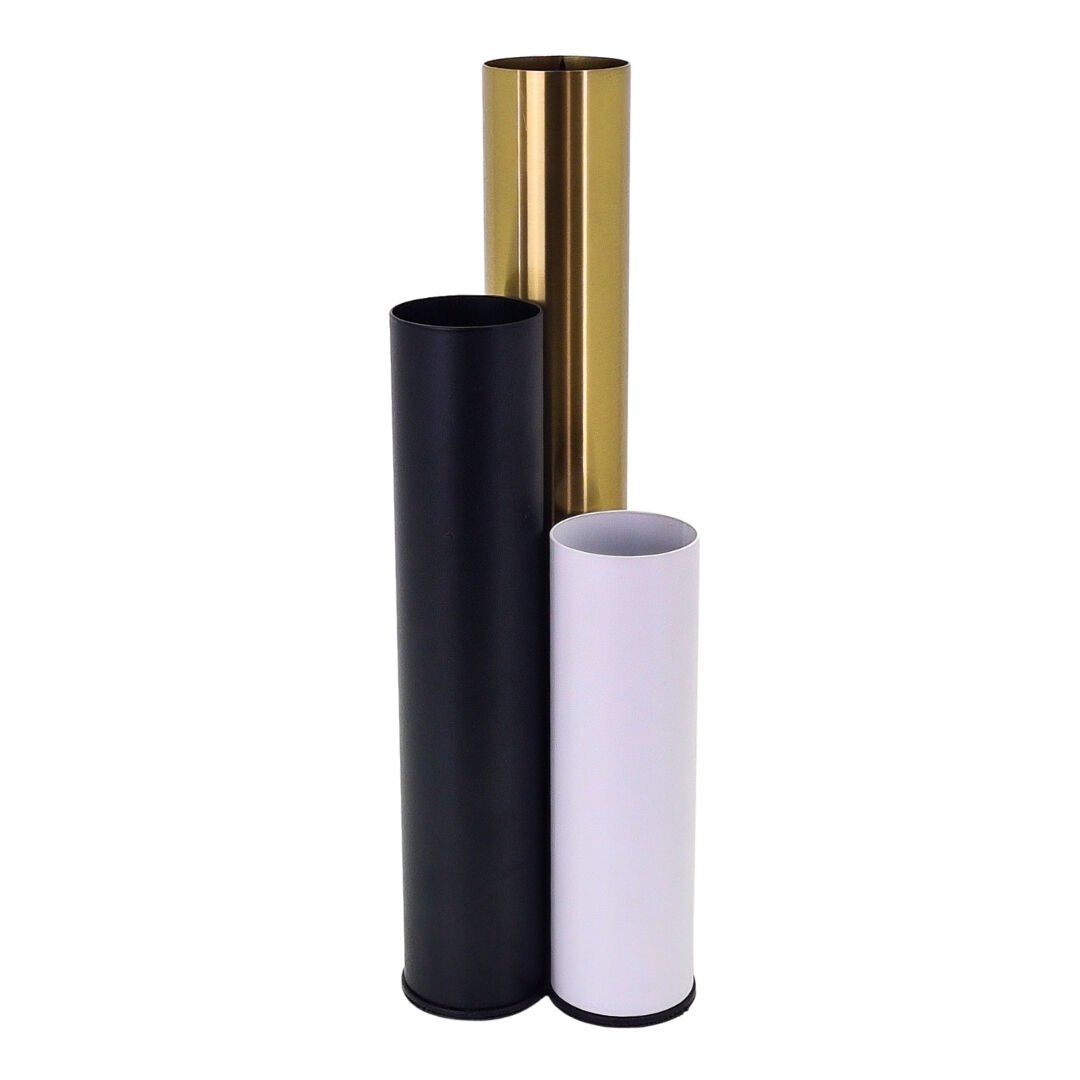 3lü Boru Metal Obje 13x39cm