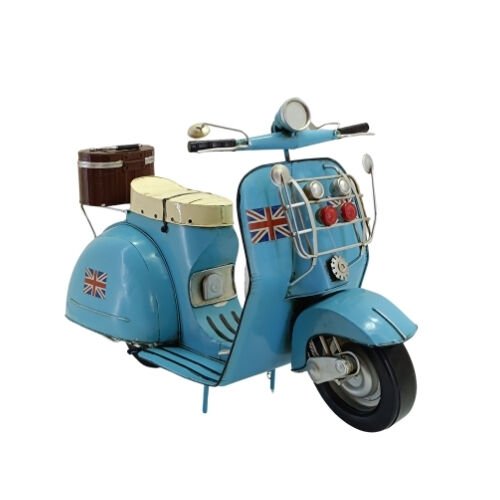 Retro Metal Dev Scooter 38x60cm