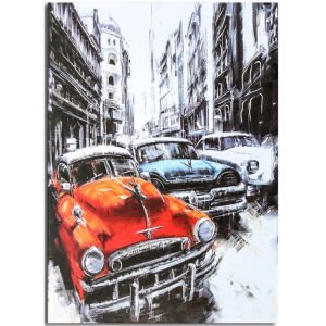 Klasik Arabalar Tablo 60x90cm