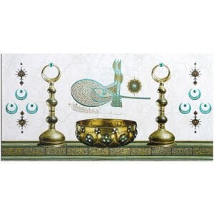 Osmanlı Motifli Tablo 60x120cm