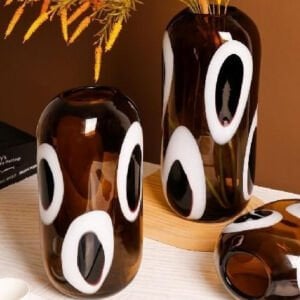 Benekli Vazo K.Boy 16x32cm