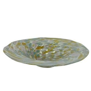 Renkli Cam Tabak 7x37cm