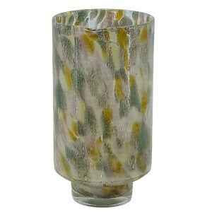 Renkli Cam Vazo 15x28cm