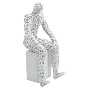 Oturan Adam Biblo 14x33cm