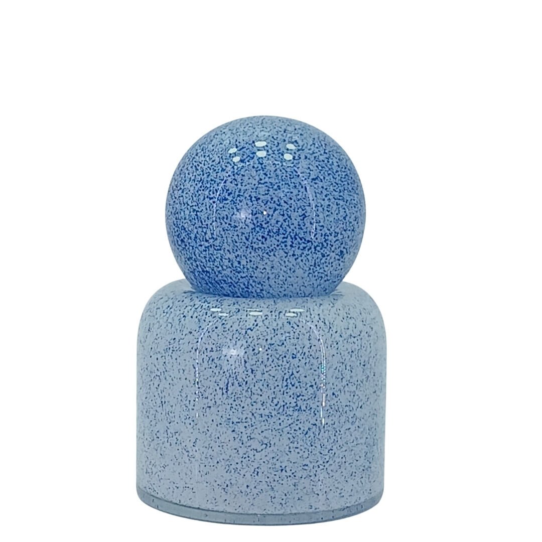 Renkli Cam Şişe 12x19cm