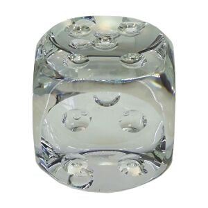Kristal Zar Obje Büyük 11x11cm