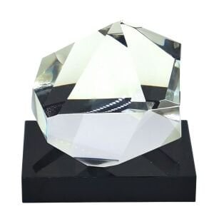 Kristal Obje 12x12cm