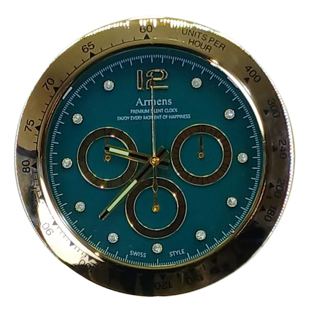 Armens Duvar Saati Yeşil 40cm