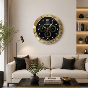 Armens Duvar Saati Siyah 40cm