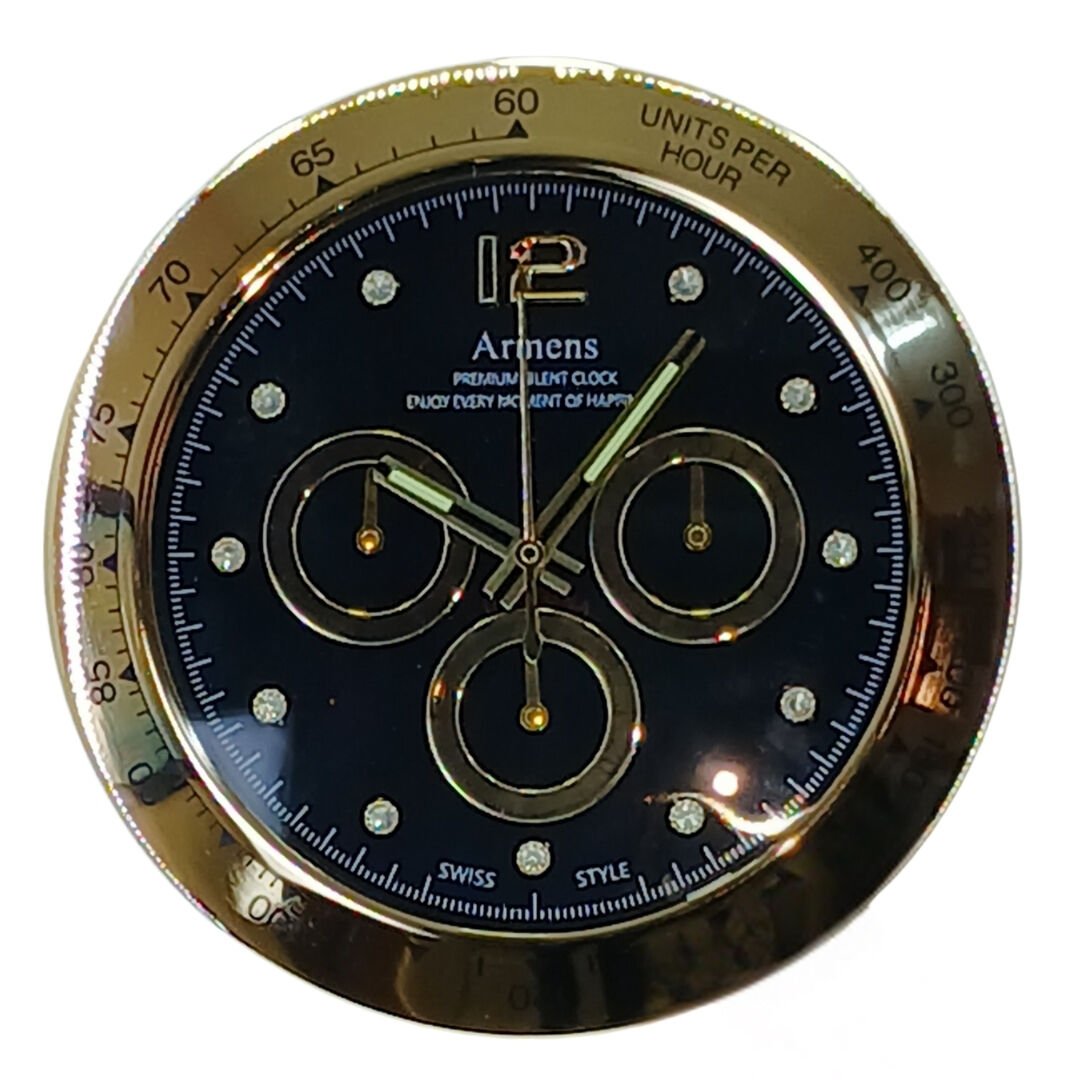 Armens Duvar Saati Siyah 40cm