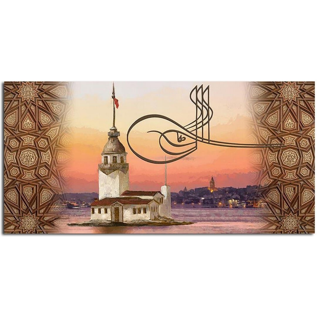 Kız Kulesi Tablo 60x120cm