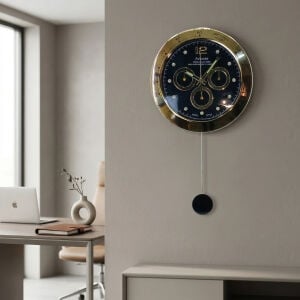 Armens Duvar Saati Siyah 40cm