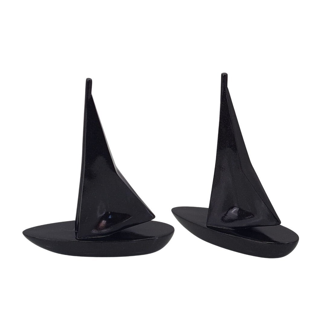 2li Set Yelkenli Obje 14x17cm