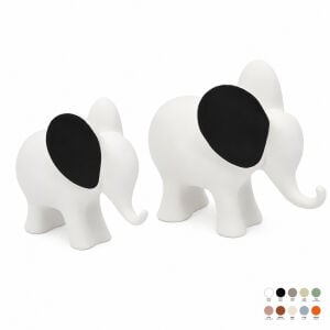 2li Set Tombul Fil 23x27cm