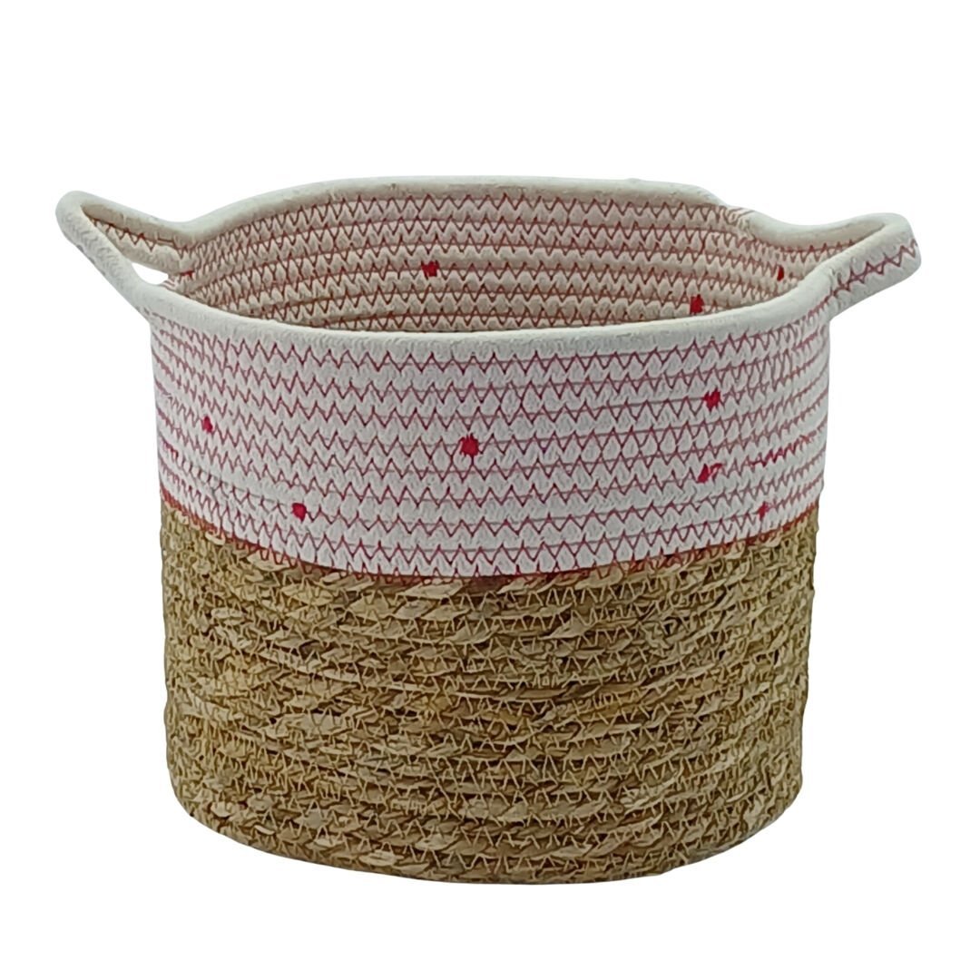 Hasır Sepet 21x32cm