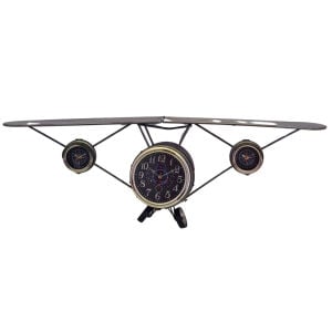 Uçak Metal Saat 40x125cm