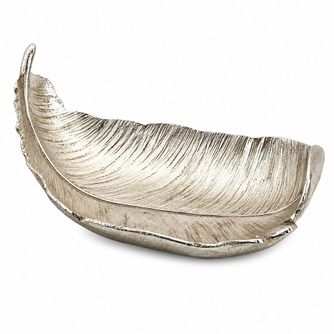 Dekor Tabak Gümüş 28x18cm