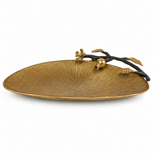 Melegrano Metal Kayık Tabak 27x44cm