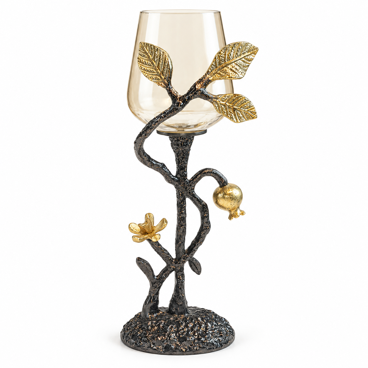 Melegrano Metal Şamdan 15x35cm