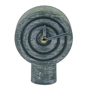 Dekoratif Masa Saati Yeşil Eskt. 12x16cm