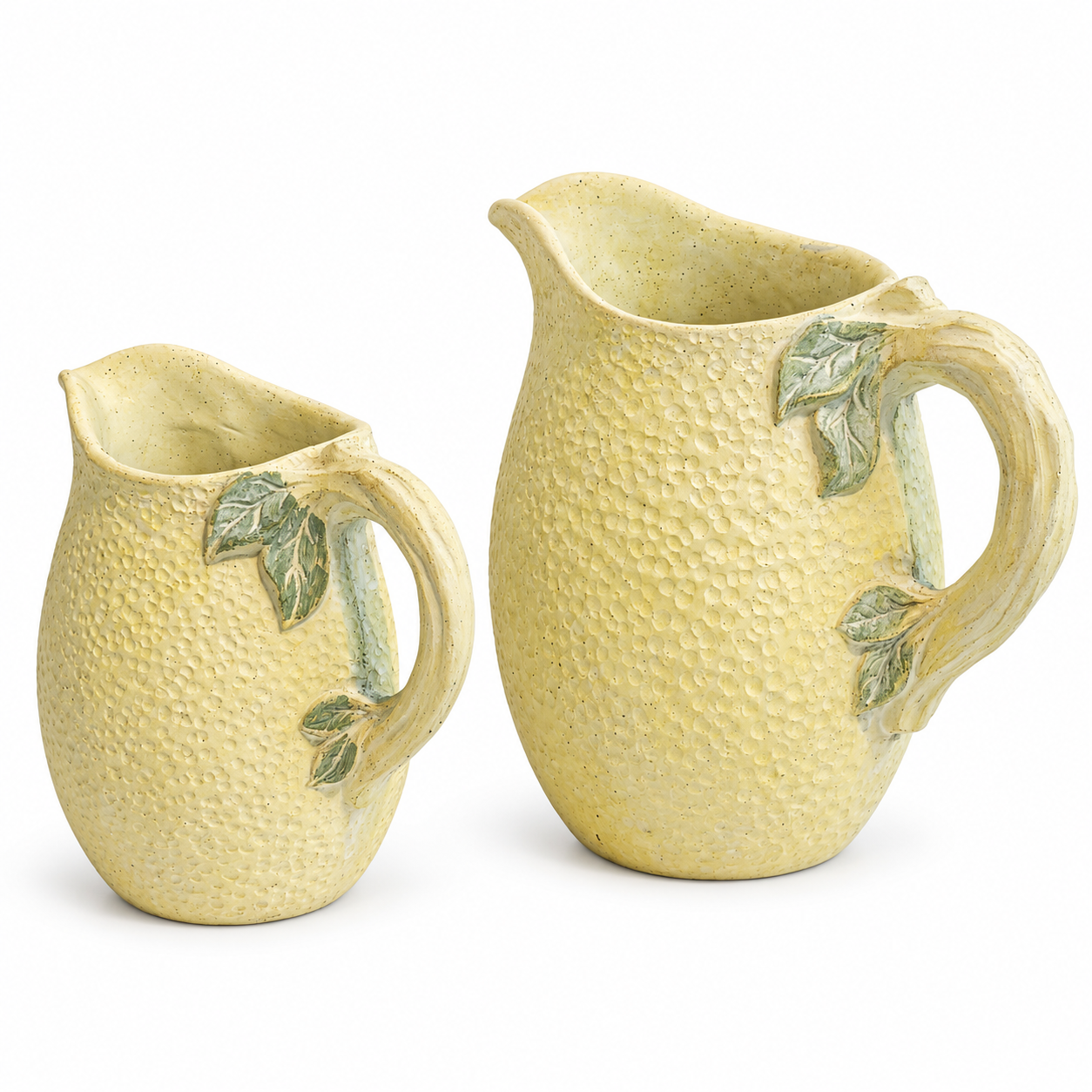 2li Set Dekoratif Limon Vazo 25x25cm