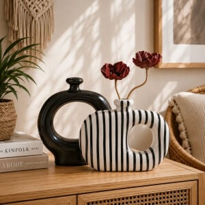 2li Set Seramik Vazo 23x26cm